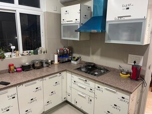 Kitchen in 4 BHK Apartment at Emaar Palm Terraces Select, Sector 66 – for Rent