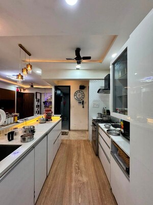 Kitchen in 2 BHK Apartment at Lodha Splendora, Ghodbunder Road – for Sale
