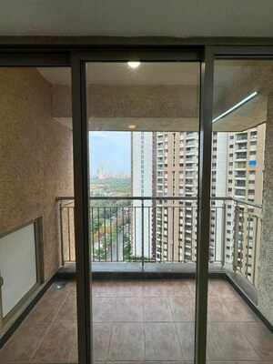 Balcony in 3 BHK Apartment at Lodha Splendora, Ghodbunder Road – for Rent