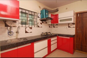 Kitchen in 3 BHK Apartment at Raunaq Homes, Rambagh Colony – for Sale