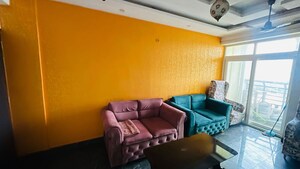 Living Room in 3 BHK Apartment at Parth Blue Monarch, Gomti Nagar – for Rent