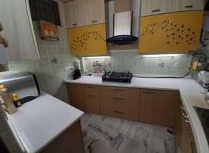 Kitchen in 3 BHK Builder Floor at Kalkaji – for Rent