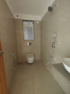 Bathroom in 3 BHK Apartment at Moreshwar 19 East, Nerul – for Rent