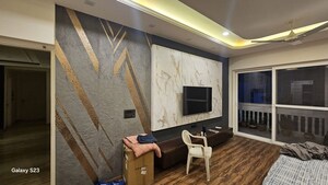 Living Room in 4 BHK Builder Floor at Parklands, Sector 85 – for Sale