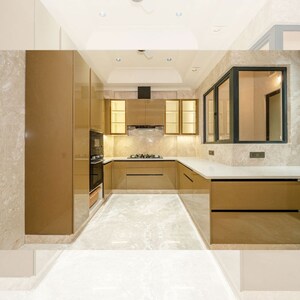 Kitchen in 4 BHK Builder Floor at Greater Kailash – for Sale