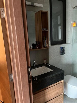Bathroom in 2 BHK Apartment at Krisumi Waterside Residences, Sector 36a – for Sale