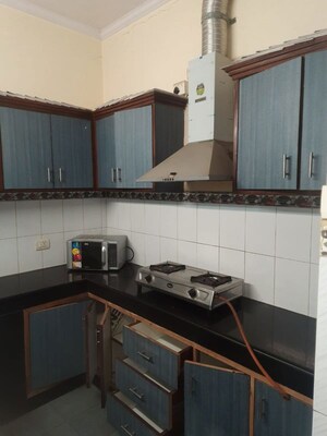 Kitchen in 1 BHK Builder Floor at Greater Kailash – for Rent