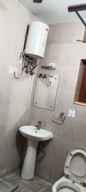 Bathroom in 3 BHK Builder Floor at Hanuman Nagar Extension – for Rent