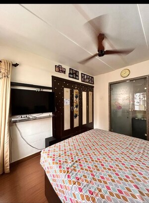 Bedroom in 2 BHK Apartment at Siddhi Highland Park, Kolshet Road – for Sale