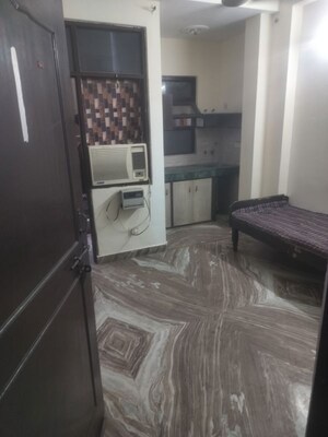 Bathroom in 1 RK Builder Floor at Chattarpur – for Rent