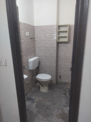 Bathroom in 1 RK Builder Floor at Chattarpur – for Rent