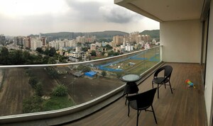 Swimming Pool in 3 BHK Penthouse at Kasturi Legacy, Baner – for Rent