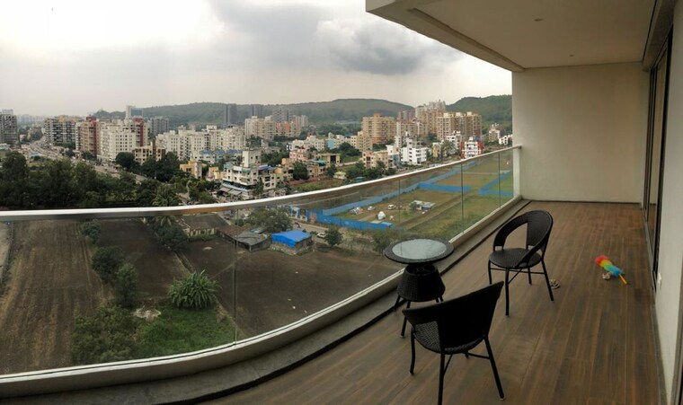 Swimming Pool, kasturi-legacy 3 Bedroom 1600 Sq.Ft. Penthouse In Baner Pune 10650564