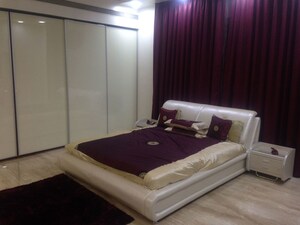 Bedroom in 2 BHK Apartment at Futuristic Millefiori, Wakad – for Rent