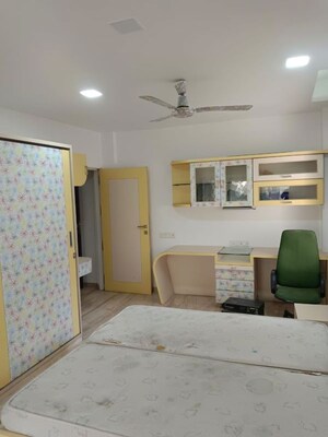 Bedroom in 3 BHK Apartment at Raichandani Megha Terrace CHS, Aundh – for Rent