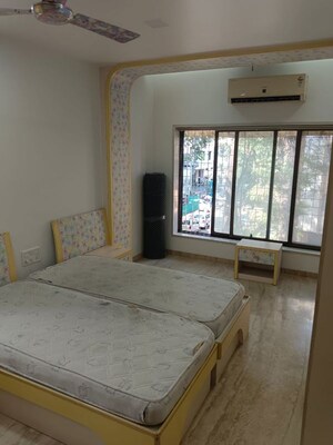 Bedroom in 3 BHK Apartment at Raichandani Megha Terrace CHS, Aundh – for Rent