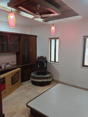 Living Room in 3 BHK Apartment at Raichandani Megha Terrace CHS, Aundh – for Rent