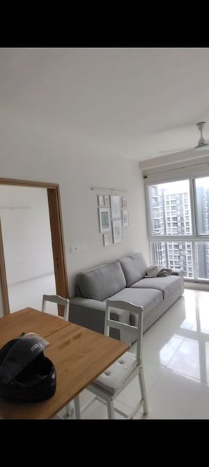 Living Room in 2 BHK Apartment at Godrej Royale Woods, Devanahalli – for Rent