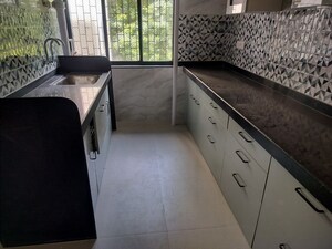 Kitchen in 3.5 BHK Apartment at  Army Welfare CHS, Nerul – for Rent