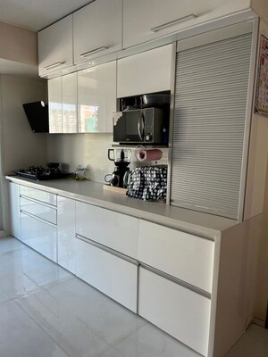 Kitchen in 2 BHK Apartment at Prabhadevi – for Sale