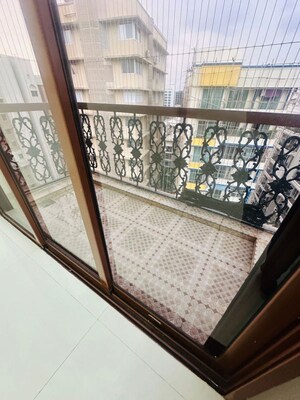 Balcony in 2 BHK Apartment at Geetanjali Heritage, Chembur – for Rent