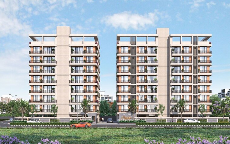Exterior View, vesu 2 Bedroom 1390 Sq.Ft. Apartment In Vesu Surat 10650726