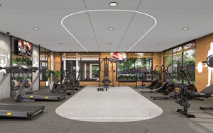 Gym in 2 BHK Apartment at Vesu – for Sale