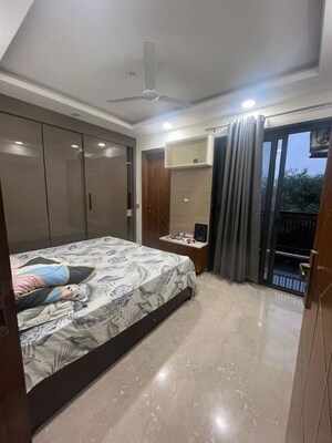 Bedroom in 2 BHK Builder Floor at Lajpat Nagar – for Rent