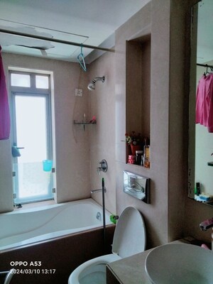 Attached Bathroom in 3 BHK Apartment at Prabhadevi – for Sale