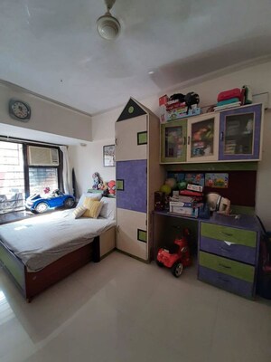 Bedroom in 1 BHK Apartment at Group Satellite Elegance, Goregaon East – for Sale