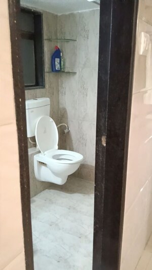 Bathroom in 2 BHK Apartment at Bachraj Landmark, Virar West – for Rent