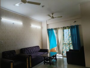 Living Room in 3 BHK Apartment at AWHO 8B, Vrindavan Yojna – for Rent