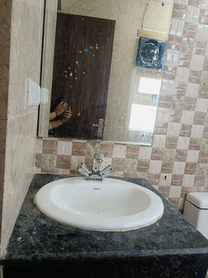 Bathroom in 3 BHK Apartment at AWHO 8B, Vrindavan Yojna – for Rent