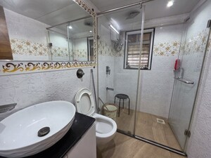 Bathroom in 2 BHK Apartment at Arkade Eden, Malad East – for Rent