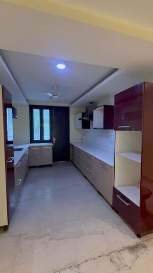 Kitchen in 4 BHK Builder Floor at Nehru Enclave – for Rent