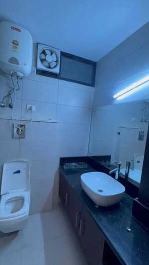 Bathroom in 4 BHK Builder Floor at Nehru Enclave – for Rent