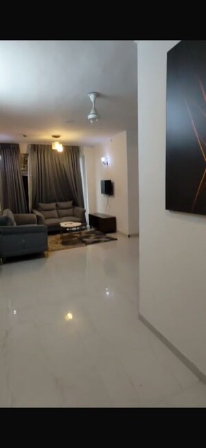 Living Room in 3 BHK Apartment at Omaxe The Palace, Gomti Nagar – for Rent