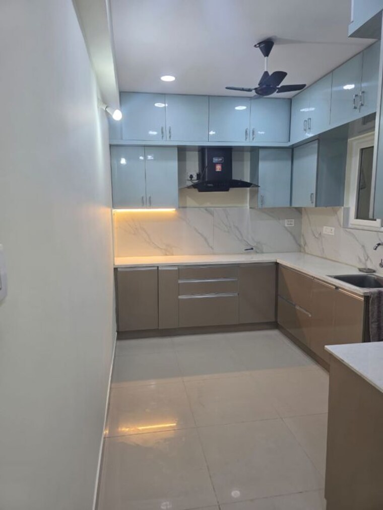 Kitchen, accurate-wind-chimes 3 Bedroom 1720 Sq.Ft. Apartment In Gachibowli Hyderabad 10650887
