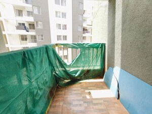 Balcony in 2 BHK Apartment at Majestique 38 Park Majestique, Undri – for Rent