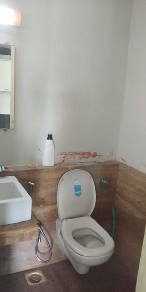 Bathroom in 1 BHK Apartment at Gsa Grandeur, Malad East – for Rent