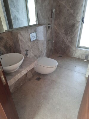 Bathroom in 3 BHK Apartment at Transcon Triumph Tower, Andheri West – for Sale
