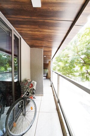Balcony in 3 BHK Independent House at Pramukh Nagar – for Sale