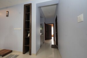 Building Lobby in 2 BHK Apartment at NR Windgates, Thanisandra Main Road – for Rent