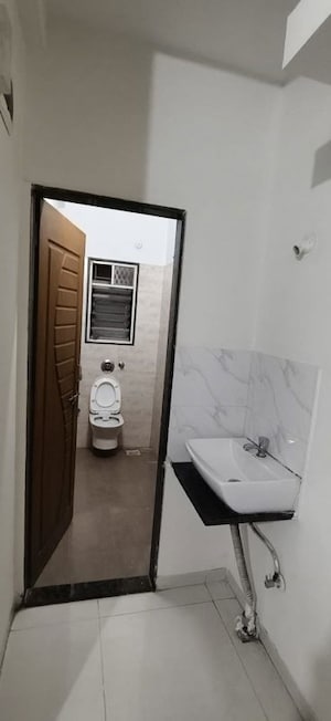 Bathroom in 1 BHK Builder Floor at Sparsh CHS Wadgaon Sheri, Wadgaon Sheri – for Rent
