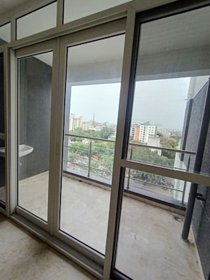 Balcony in 3 BHK Apartment at Bhusari Colony – for Rent
