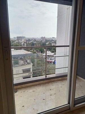 Balcony in 3 BHK Apartment at Bhusari Colony – for Rent