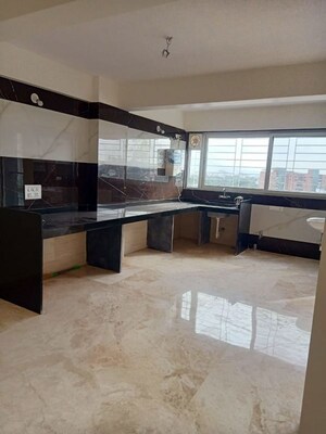 Kitchen in 3 BHK Apartment at Bhusari Colony – for Rent