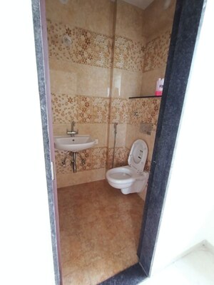 Bathroom in 3 BHK Apartment at Bhusari Colony – for Rent