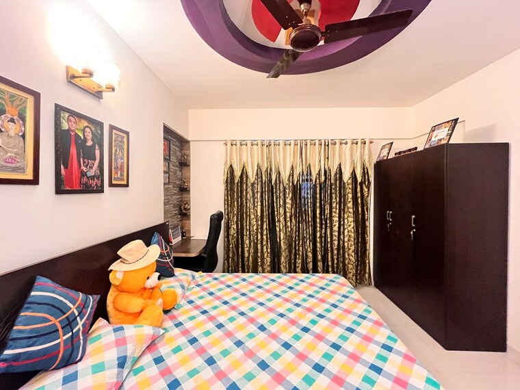 Bedroom, ds-max-skycity 3 Bedroom 2674 Sq.Ft. Apartment In Thanisandra Bangalore 10651002