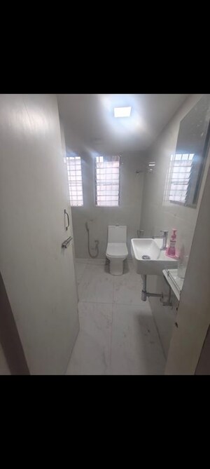 Bathroom in 3 BHK Apartment at Deepak Silverene, Bandra West – for Rent